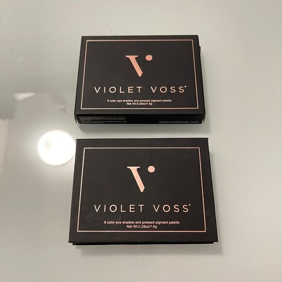 Violet Voss BNIB 6 Shade Coral Pop Mini Warm Matte Shimmer Eyeshadow Palette - Picture 6 of 6